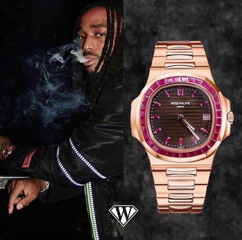 quavo watch fake|Quavo Explains Why He Stopped Buying Bust Down Watches .